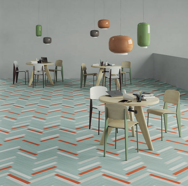 Playful & Colourful Floor Ceramic Tiles to Brighten You Up