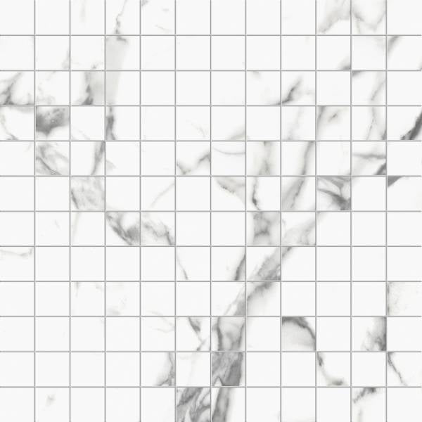 White marbles mosaics