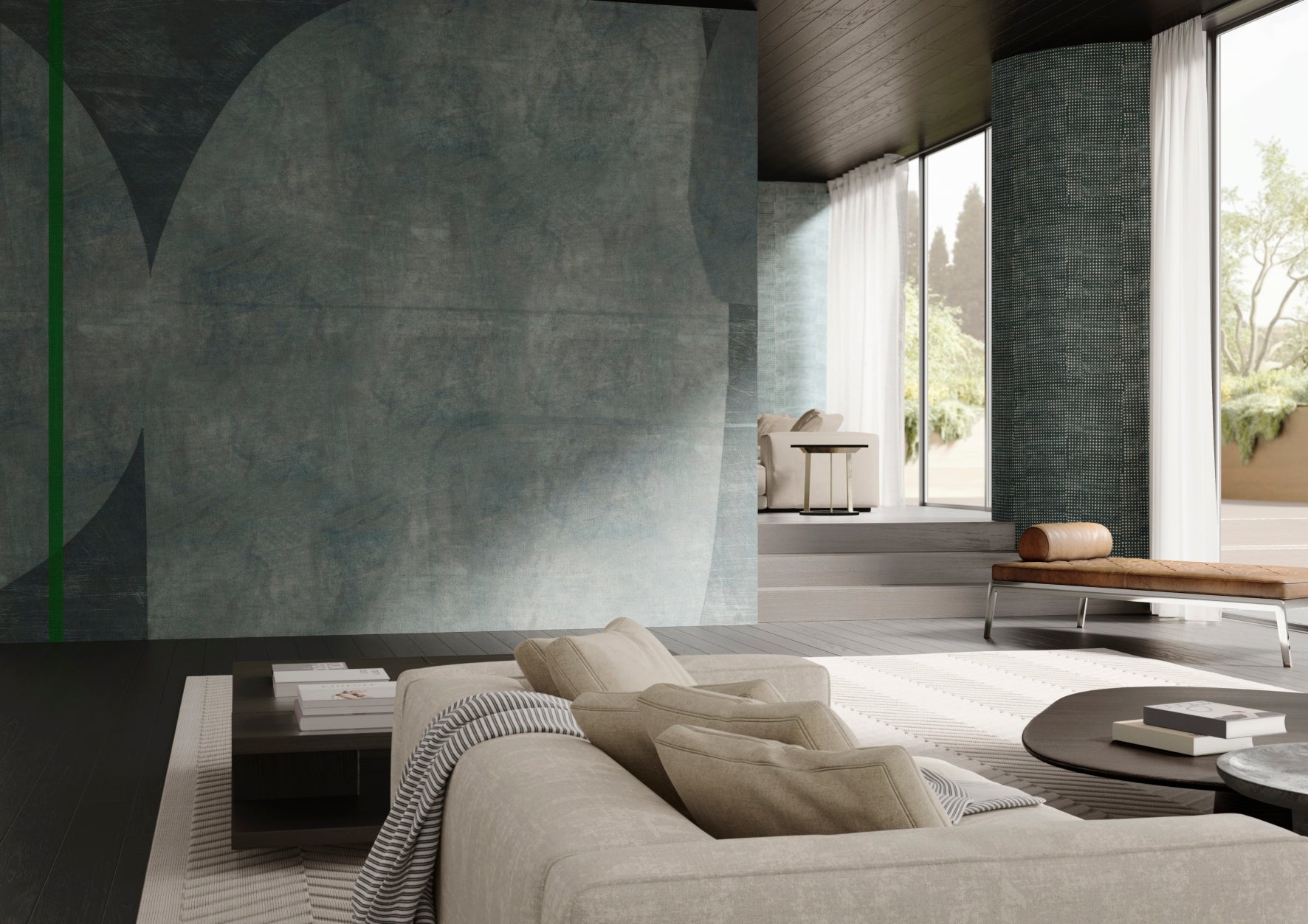 Dans le coude de la rivière