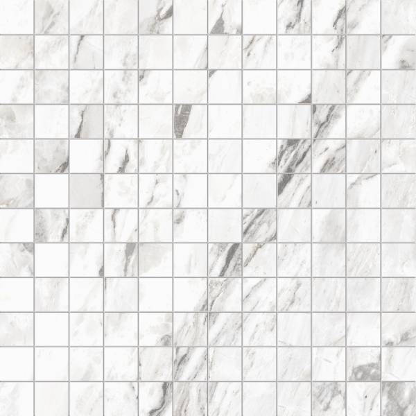 White marbles mosaics