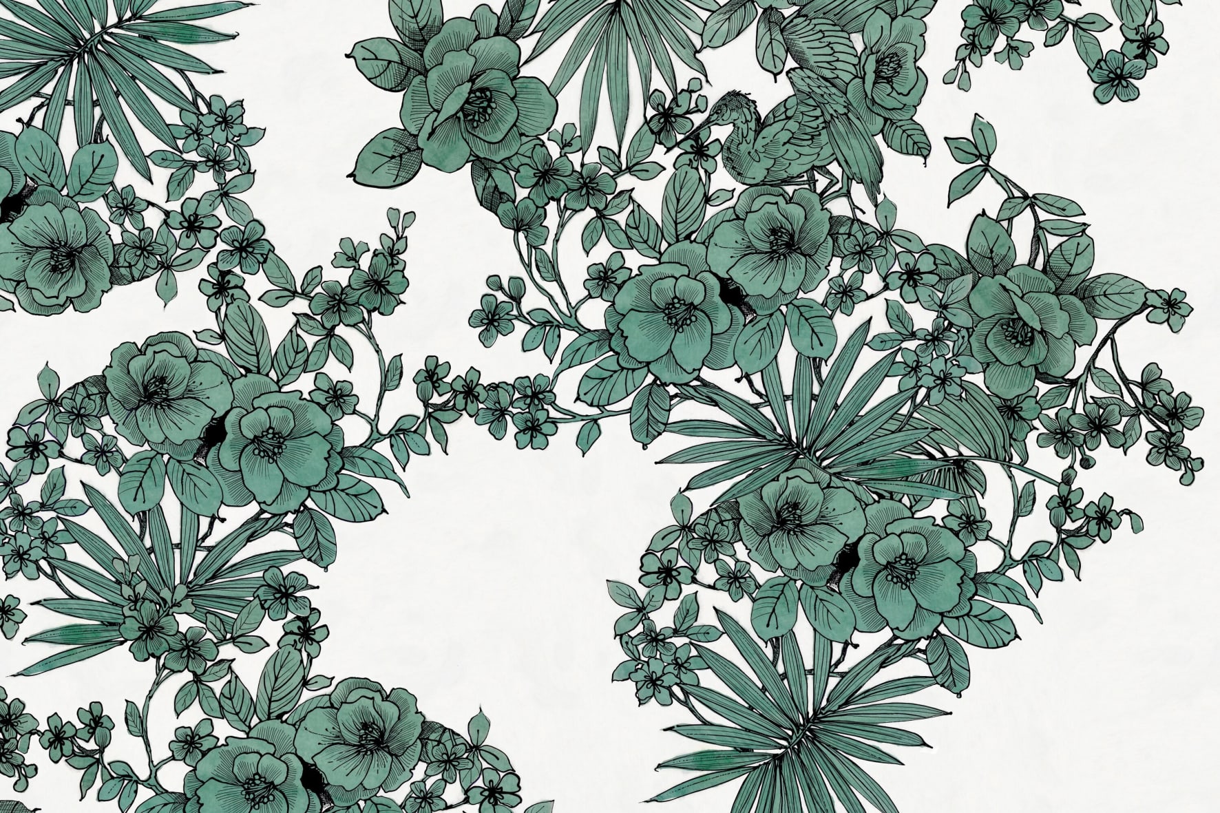 Giardino dei ciliegi in fiore