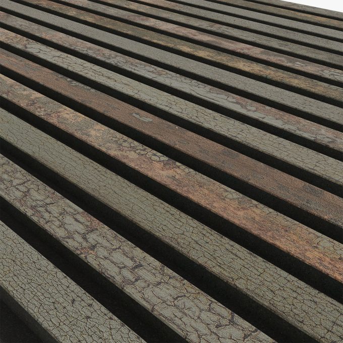 Acoustic Panel Large Oxide Look