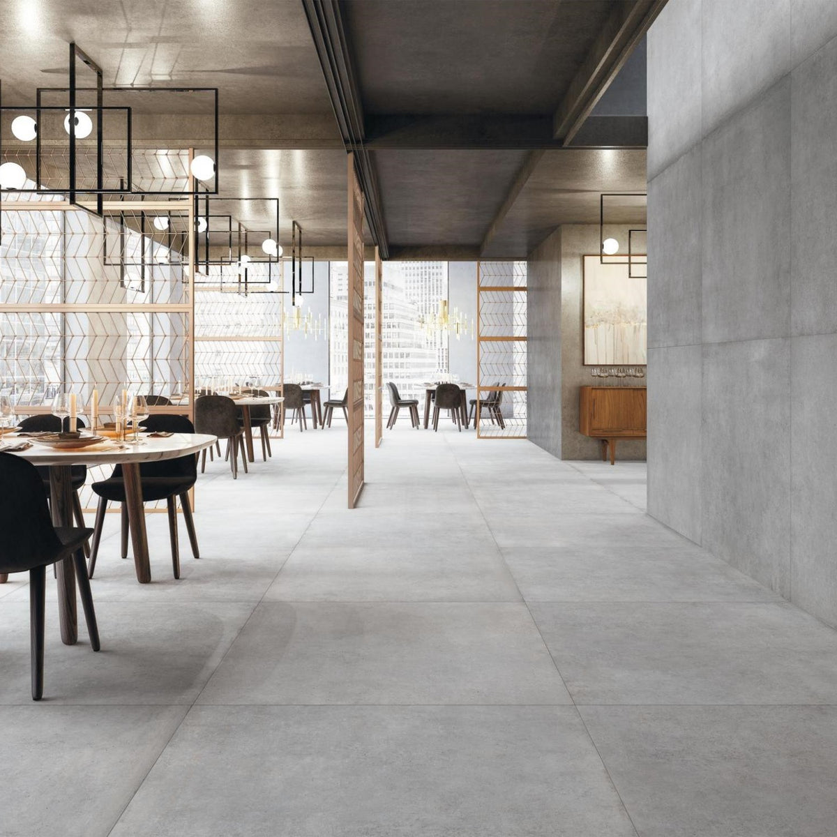 Solid ceramic tiles